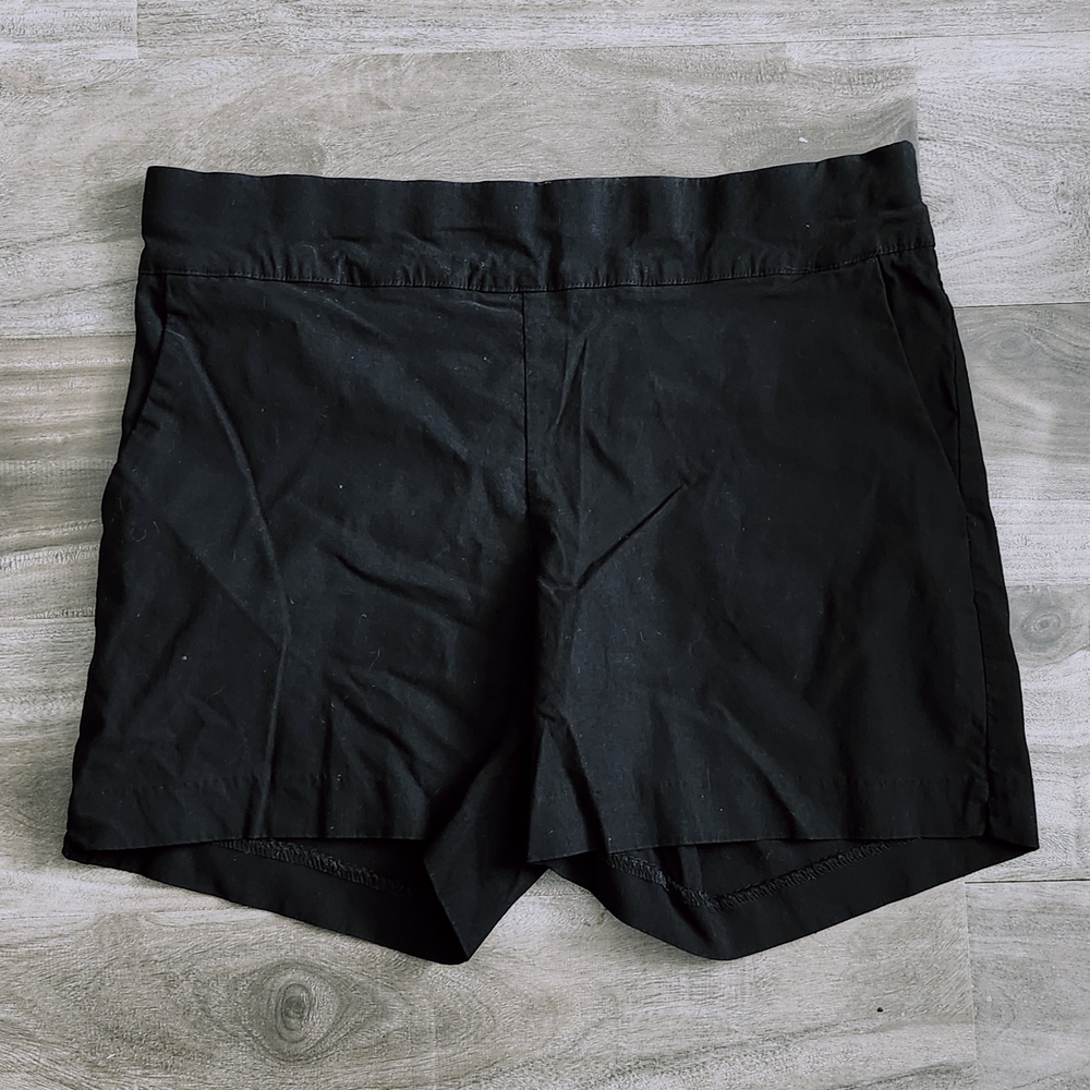 Black Casual Shorts